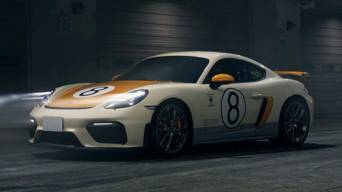 Μοναδική Porsche 718 Cayman GT4 τιμά την αγωνιστική 906  